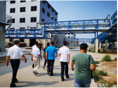 滄州市委常委、常務(wù)副市長和春軍一行 赴我公司調(diào)研生產(chǎn)建設(shè)情況
