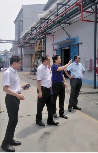 中化學科學技術(shù)研究有限公司、中國石化工業(yè)聯(lián)合會到天罡興泰孵化基地交流考察