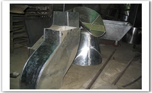 S彎--湖北名城通風(fēng)管道安裝-襄陽(yáng)中央空調(diào)工程